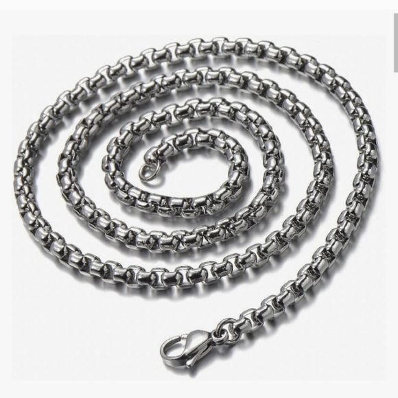 New! MEN'S See, Hear, Speak No Evil Skull Stack Pendant Necklace. - Picture 8 of 8